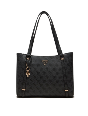 Женская сумка тоут Guess из экокожи серая - фото 1 - Miraton