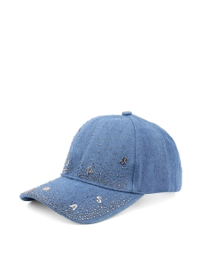 Женская кепка MIRATON тканевая синяя - фото  - Miraton