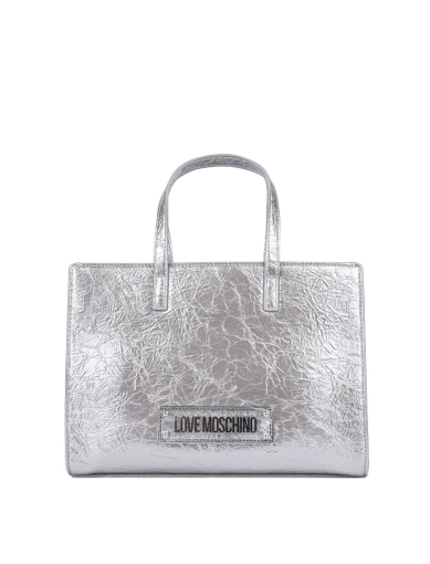 Жіноча сумка тоут Love Moschino з екошкіри фото 1