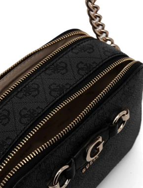 Женская сумка camera bag Guess из экокожи серая - фото 5 - Miraton