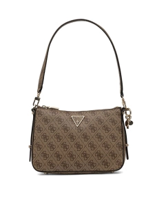 Жіноча сумка Guess з екошкіри бежева - фото  - Miraton