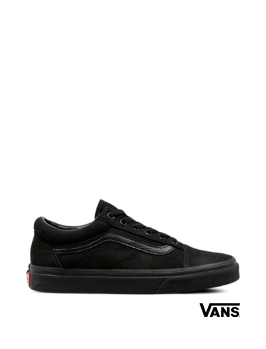 Мужские кеды Vans Old Skool Classic тканевые черные фото 1