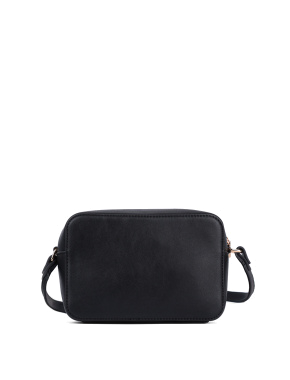 Женская сумка camera bag LIU JO из экокожи черная - фото 3 - Miraton