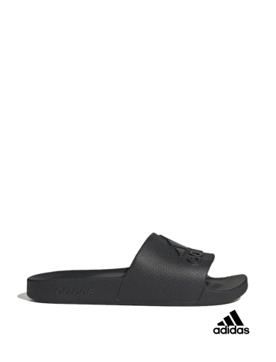Чоловічі шльопанці Adidas Adilette Aqua гумові чорні (IF7371) фото 1