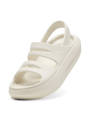 Жіночі сандалі PUMA Flatter Sandals гумові бежеві - фото 5 - Miraton