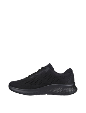 Женские кроссовки Skechers тканевые черные - фото 2 - Miraton