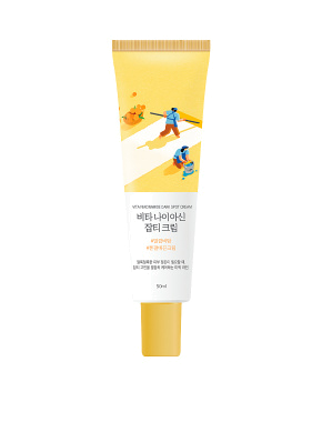 Освітлювальний крем з вітаміном C та ніацинамідом ROUND LAB Vita Niacinamide Dark Spot Cream, 50 ml - фото 1 - Miraton