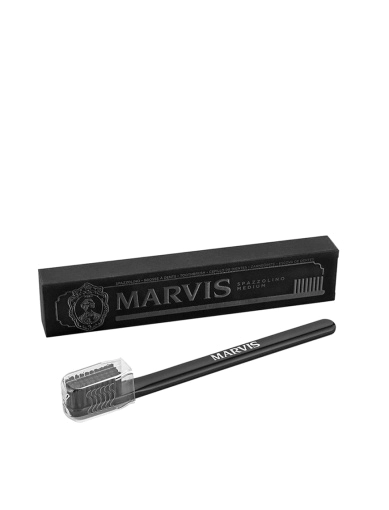 Зубна щітка Marvis Medum Black фото 1