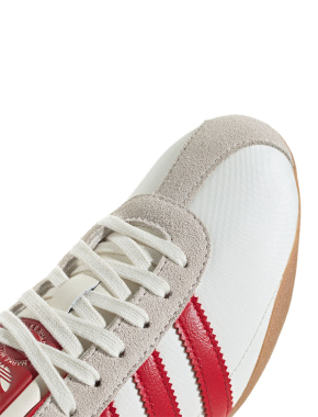 Жіночі кеди Adidas Tokyo тканинні молочного кольору - фото 7 - Miraton