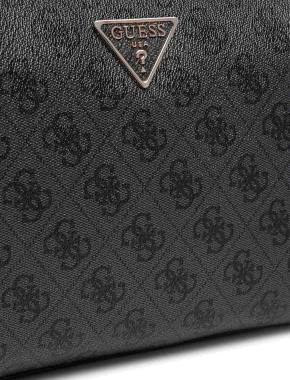 Женская сумка Guess из экокожи серая - фото 2 - Miraton