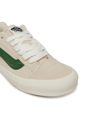 Женские кеды Vans Knu Skool кожаные бежевые - фото 6 - Miraton