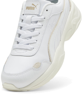 Жіночі кросівки PUMA Cilia Mode Lux Sneakers із штучної шкіри білі - фото 5 - Miraton
