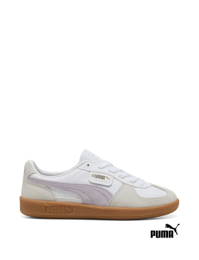 Женские кеды PUMA Palermo замшевые белые - фото 1 - Miraton