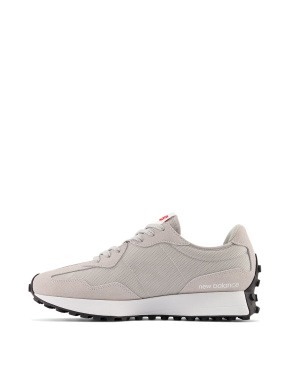 Мужские кроссовки New Balance 327 замшевые серые - фото 2 - Miraton