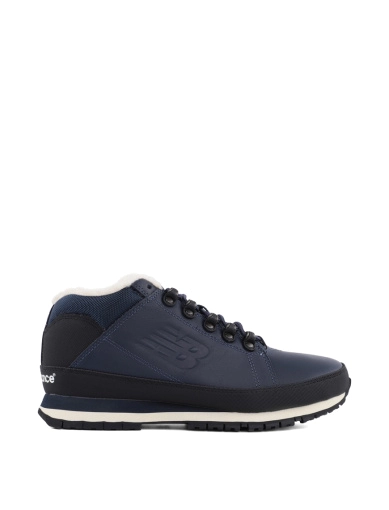 Чоловічі черевики темно сині шкіряні New Balance 754 фото 1