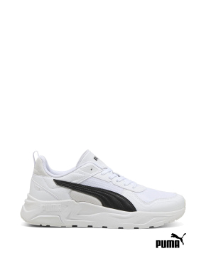 Чоловічі кросівки PUMA Trinity 2 Sneakers із штучної шкіри білі - фото 1 - Miraton