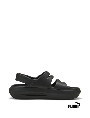 Женские сандалии PUMA Flatter Sandals резиновые серые - фото 1 - Miraton