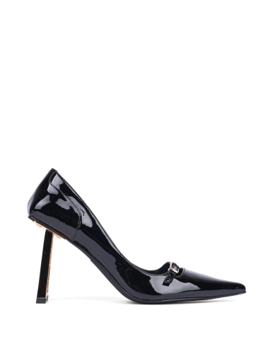 Жіночі туфлі JEFFREY CAMPBELL INFLUENCE шкіряні чорні (INFLUENCE(U32-05-001)) фото 1