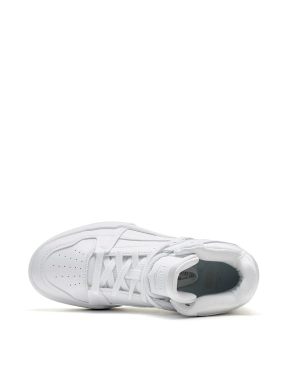 Жіночі білі шкіряні черевики хайтопи PUMA Slipstream INVDR Mid Wns