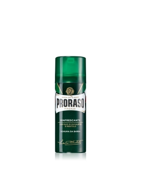 Пена для бритья Proraso Green с ментолом и эвкалиптом 50 ml