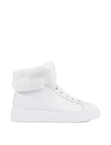 Жіночі кеди Guess білі FL8HISLEA12 - фото  - Miraton