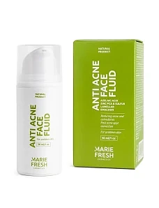 Крем-флюид антиакне Marie Fresh с азелаиновой кислотой для проблемной кожи, 30 мл - фото  - Miraton