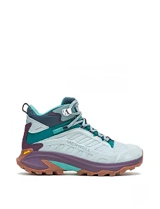 Жіночі черевики Merrell Moab Speed 2 шкіряні зелені  - фото  - Miraton