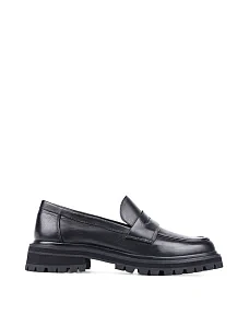 Жіночі туфлі MIRATON шкіряні чорні - фото  - Miraton