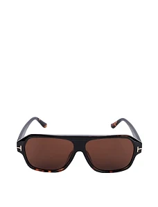 Сонцезахисні окуляри коричневі - фото  - Miraton