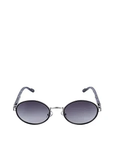 Солнцезащитные очки круглые серые - фото  - Miraton