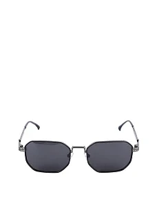 Сонцезахисні окуляри прямокутні чорні - фото  - Miraton