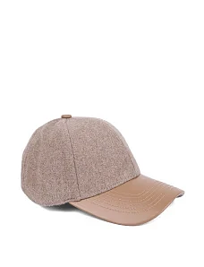 Кепка тканевая бежевая - фото  - Miraton