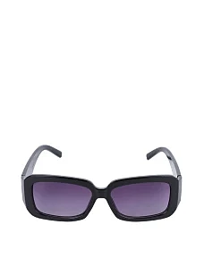 Сонцезахисні окуляри прямокутні чорні - фото  - Miraton