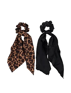 Комплект резинок для волосся зі стрічкою - фото  - Miraton