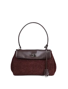 Жіноча сумка тоут MIRATON шкіряна коричнева - фото  - Miraton