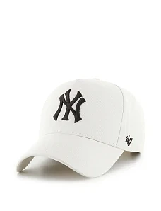 Кепка 47 Brand OFFSIDE DT MLB NEW YORK YANKEE тканинна бежева - фото  - Miraton