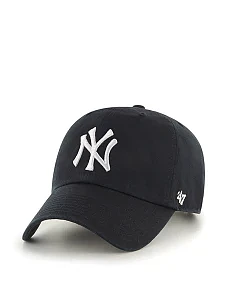 Кепка 47 Brand Mvp Ny Yankees тканинна чорна - фото  - Miraton