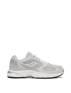 Мужские кроссовки Saucony GRID JAZZ 9 тканевые серые - фото  - Miraton