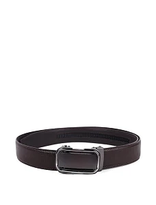 Ремінь шкіряний коричневий - фото  - Miraton