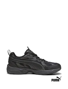 Мужские кроссовки PUMA Milenio Tech Sneakers из искусственной кожи черные - фото  - Miraton
