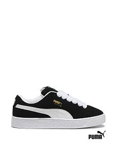 Жіночі кеди PUMA Suede XL Sneakers замшеві чорні - фото  - Miraton