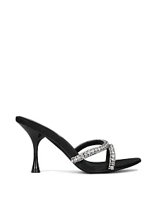 Жіночі сабо JEFFREY CAMPBELL з екошкіри чорні - фото  - Miraton