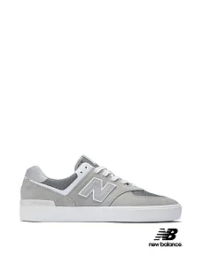 Жіночі кеди New Balance нубукові сірі - фото  - Miraton