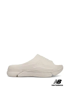 Женские шлепанцы New Balance Fuel Cell SL резиновые бежевые - фото  - Miraton