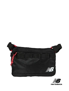 Чоловіча сумка месенджер New Balance тканинна чорна - фото  - Miraton