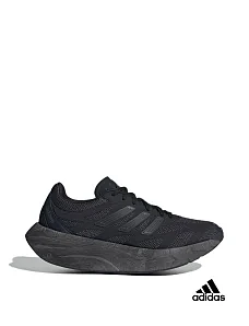 Женские кроссовки раннеры Adidas Adizero Aruku тканевые черные - фото  - Miraton