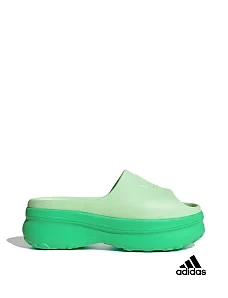 Жіночі шльопанці Adidas Adifom Stan Slide гумові зелені - фото  - Miraton