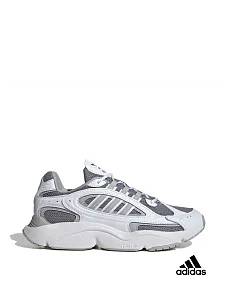 Чоловічі кросівки Adidas OZMILLEN з екошкіри білі - фото  - Miraton