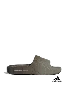 Мужские шлепанцы Adidas Adilette 22 резиновые серые - фото  - Miraton