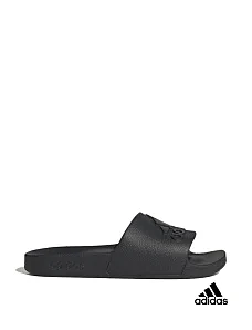 Чоловічі шльопанці Adidas Adilette Aqua гумові чорні - фото  - Miraton